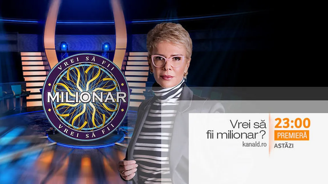 VREI SĂ FII MILIONAR 2018, SEZON NOU, începe azi. La ce televiziune va fi transmis showul îndrăgit de-o lume întreagă