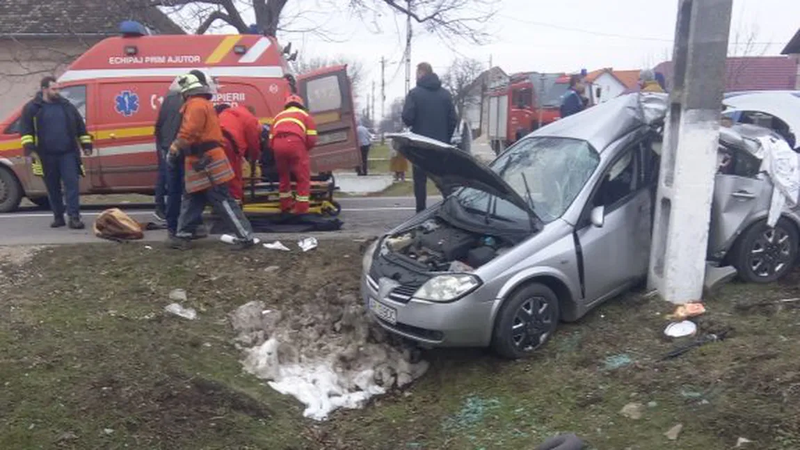 Accident violent în Arad, soldat cu ŞASE VICTIME. Cum s-a întâmplat TOTUL