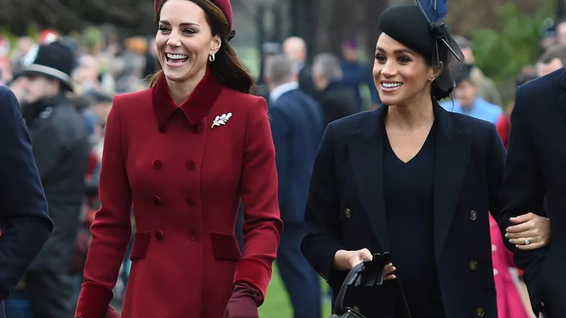 Kate şi Meghan, prima apariţie, la slujba de Crăciun, după zvonurilor privind relaţia lor tensionată