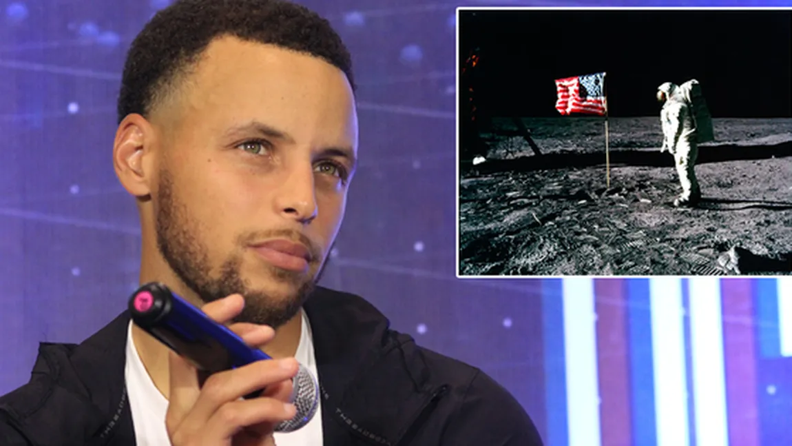 Baschetbalistul Stephen Curry, invitat la NASA. Agenţia vrea să-l convingă pe star că omul a păşit pe Lună