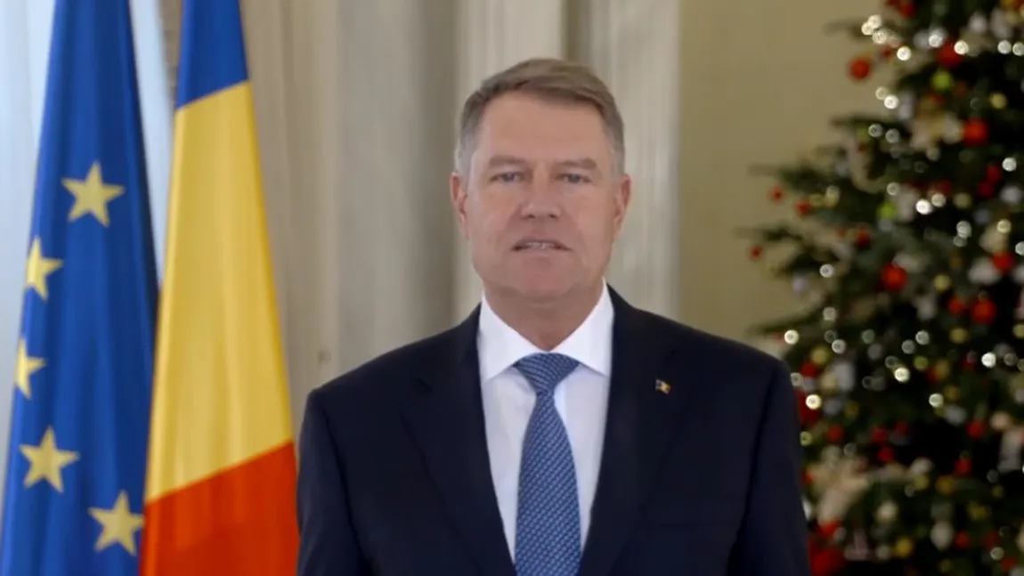 Mesajul preşedintelui Klaus Iohannis de Crăciun: Să avem grijă unii de alţii şi cu toţii de ţara noastră