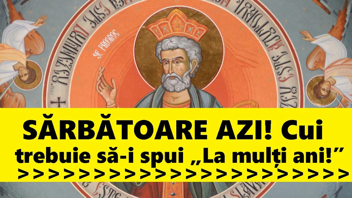 CALENDAR ORTODOX 2018. Sărbătoare importantă, un mare sfânt este sărbătorit luni. Zeci de mii de români îi poartă numele