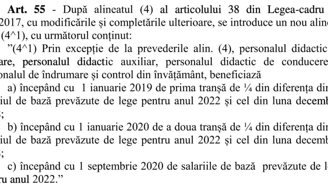 Promisiuni pentru profesori: Educaţia va primi 15% în plus în bugetul pe 2019, susţine Teodorovici