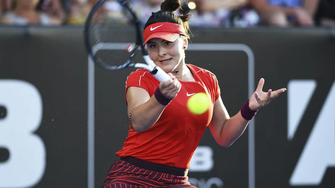 Bianca Andreescu a pierdut în set decisiv finala de la Auckland