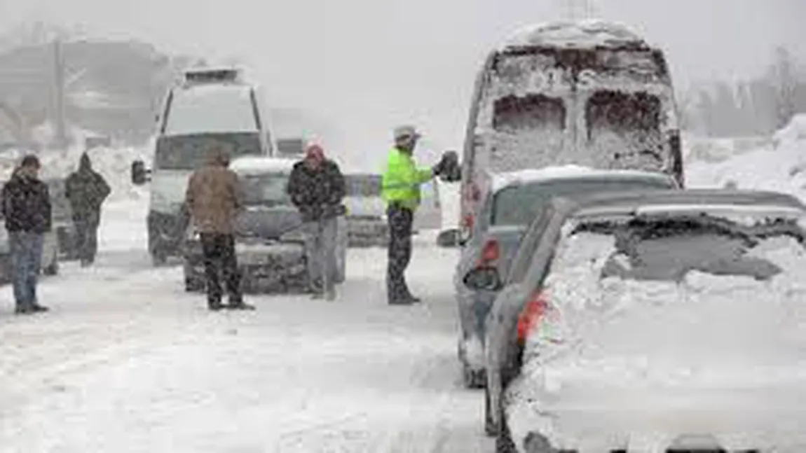 Meteorologii au extins avertizarea cod galben de ninsori viscolite. A fost prelungită şi informarea meteo până miercuri