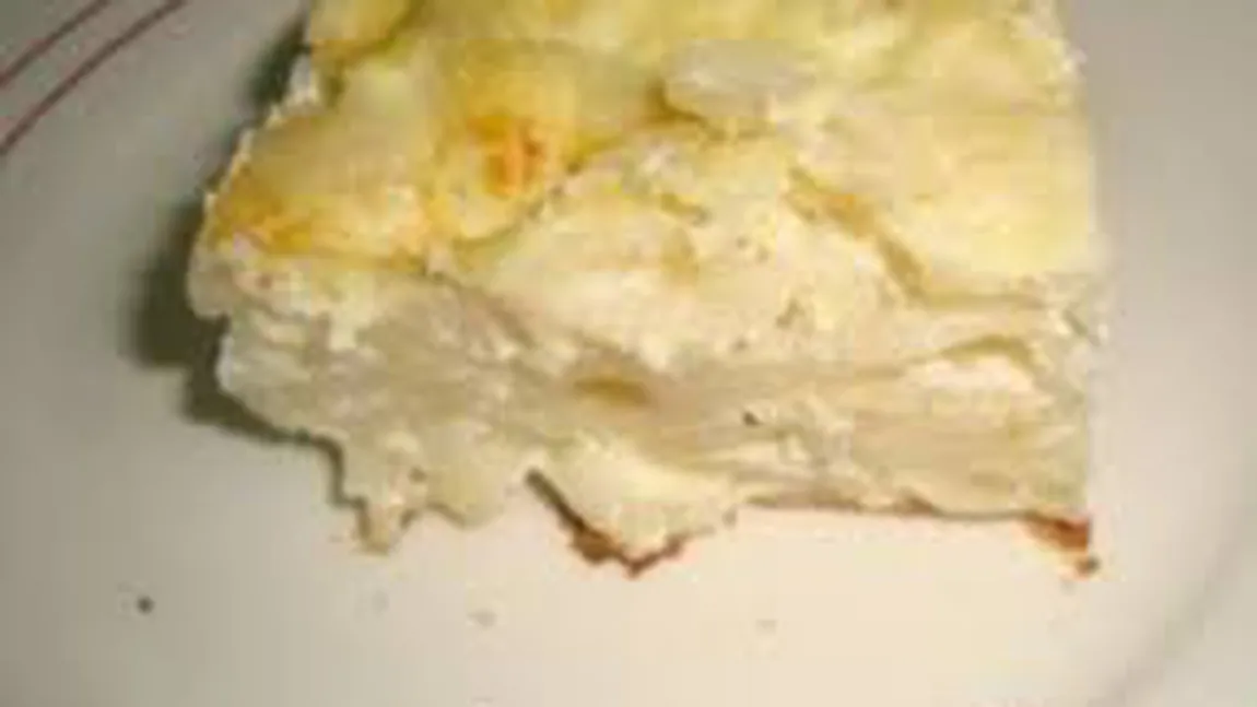 REŢETA ZILEI: Budincă de spaghete cu brânză