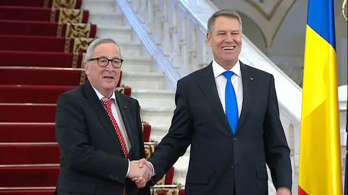 Iohannis, la întâlnirea cu Jean Claude Juncker: Poziţia României va continua să fie de susţinere a proiectului european