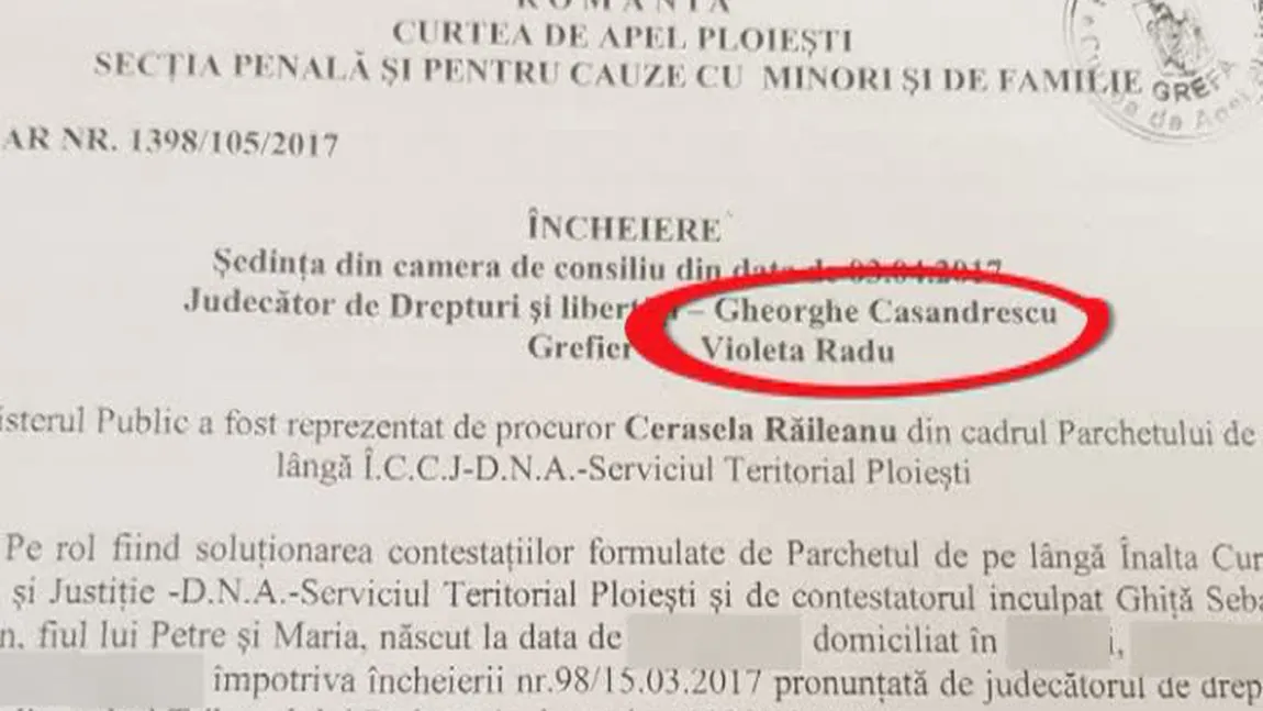 Documente explozive care arată un nou abuz în justiţie. Mandatul de arestare pe numele lui Sebastian Ghiţă a fost emis ilegal VIDEO