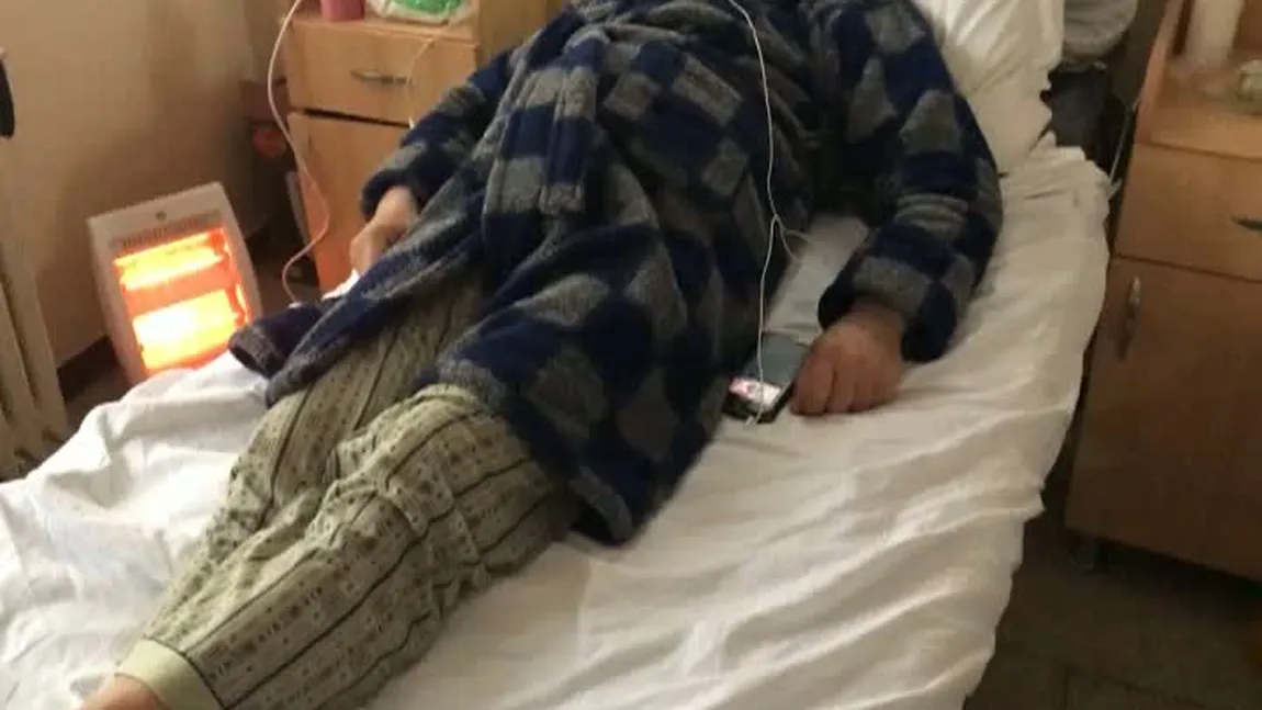 Situaţie incredibilă la Spitalul Judeţean Craiova. În plină epidemie de gripă, pacienţii tremură de frig în saloane