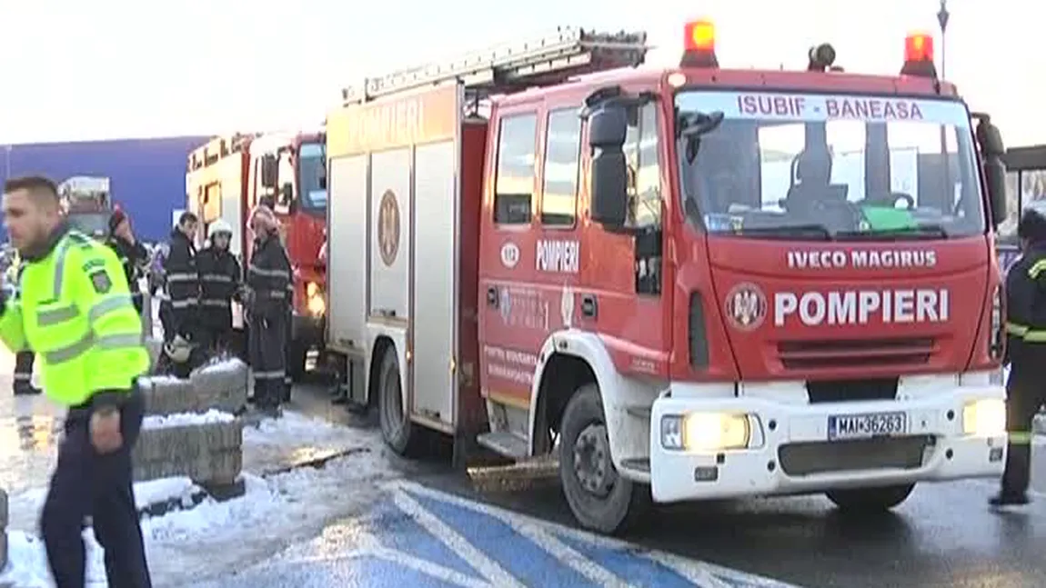 Incendiu la un cămin studenţesc din Constanţa. 40 de persoane au fost evacuate de urgenţă