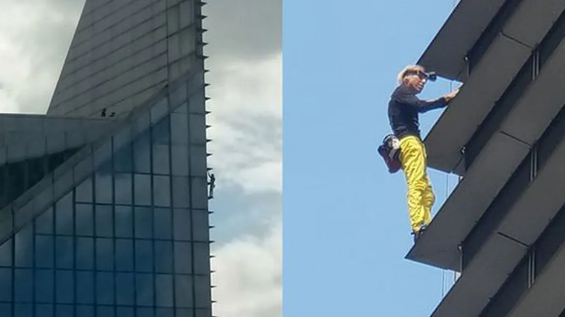 Spiderman a fost arestat la Manila. El tocmai escaladase fără protecţie o clădire de 217 metri