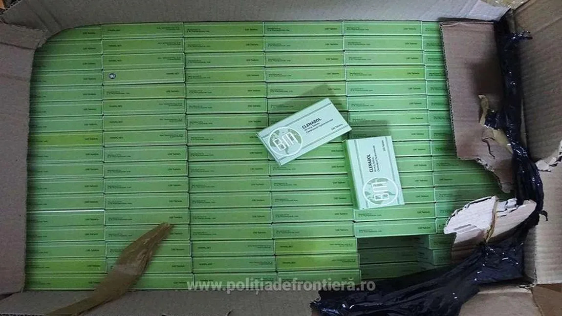 Captură-bombă! 142.000 de comprimate ce conţin substanţe dopante, confiscate la intrarea în România