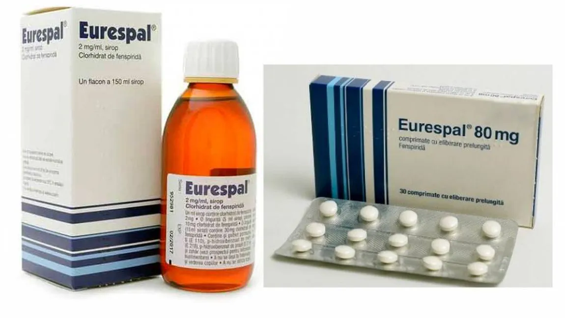 Medicamentul antitusiv EURESPAL, retras de pe piaţă