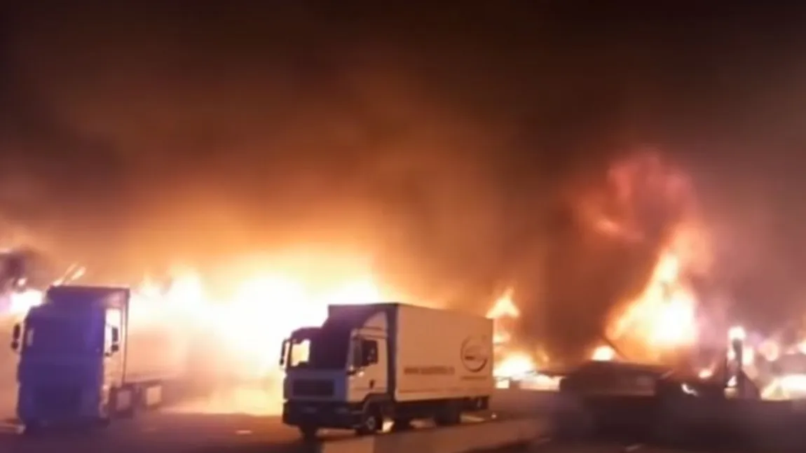 Incendiu urmat de explozie la Alba Iulia. Cea mai mare fabrică de condimente din sud-estul Europei s-a făcut scrum FOTO VIDEO