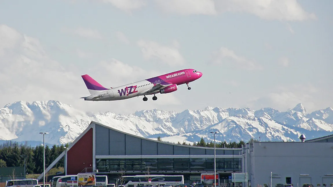 Wizz Air introduce un nou zbor din România. Cursele vor opera din luna aprilie