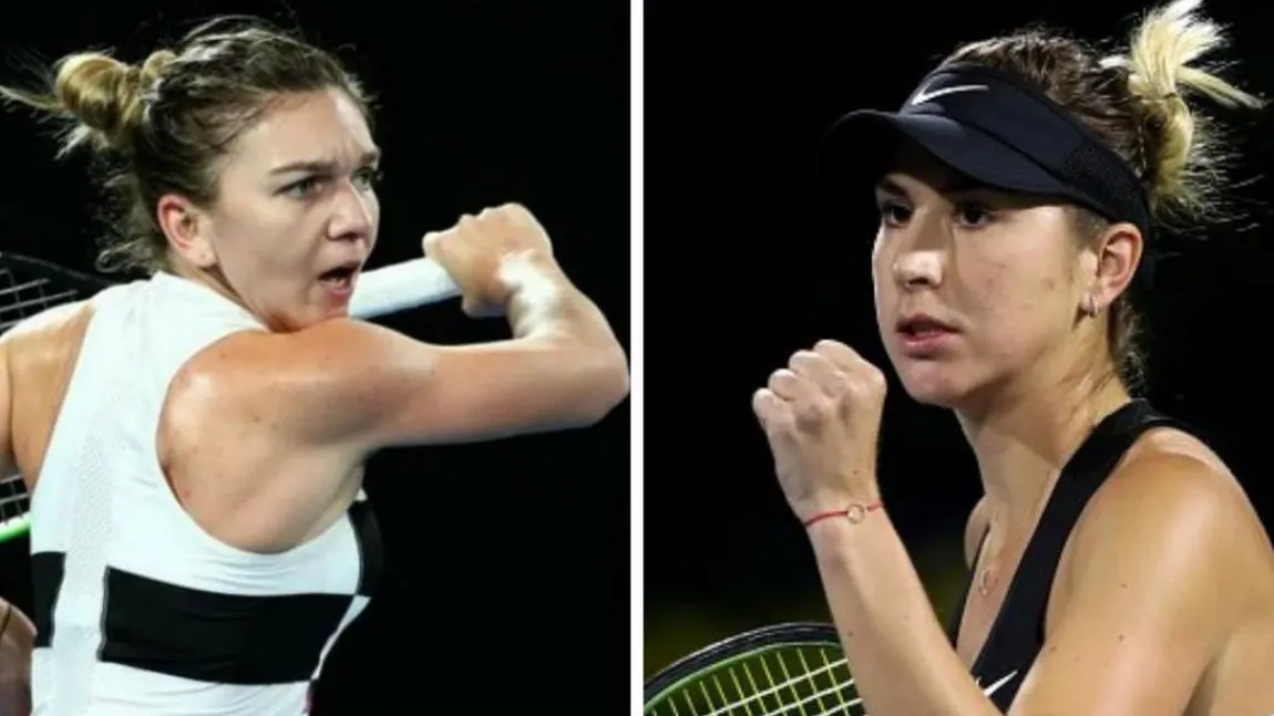 Simona Halep, eliminată în sferturile de finală ale turneului de la Dubai: 6-4, 4-6, 2-6 cu Belinda Bencic