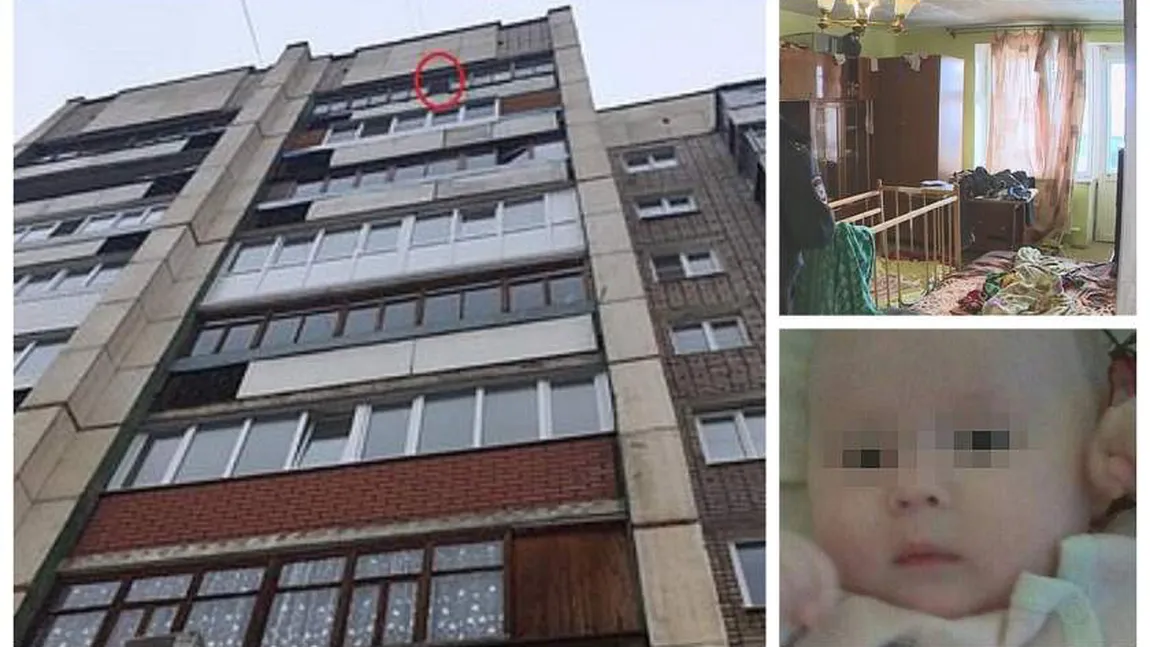 MINUNE. O femeie şi copilul ei de 2 ani au supravieţuit după ce au căzut de la etajul 9 al blocului FOTO