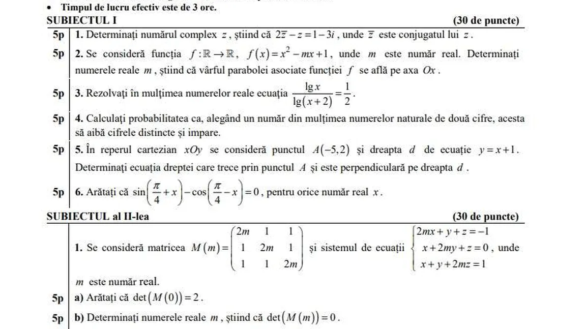 SIMULARE BACALAUREAT 2019 EDU.RO, proba obligatorie. SUBIECTE MATEMATICĂ şi SUBIECTE ISTORIE. Teste grilă pentru elevi!