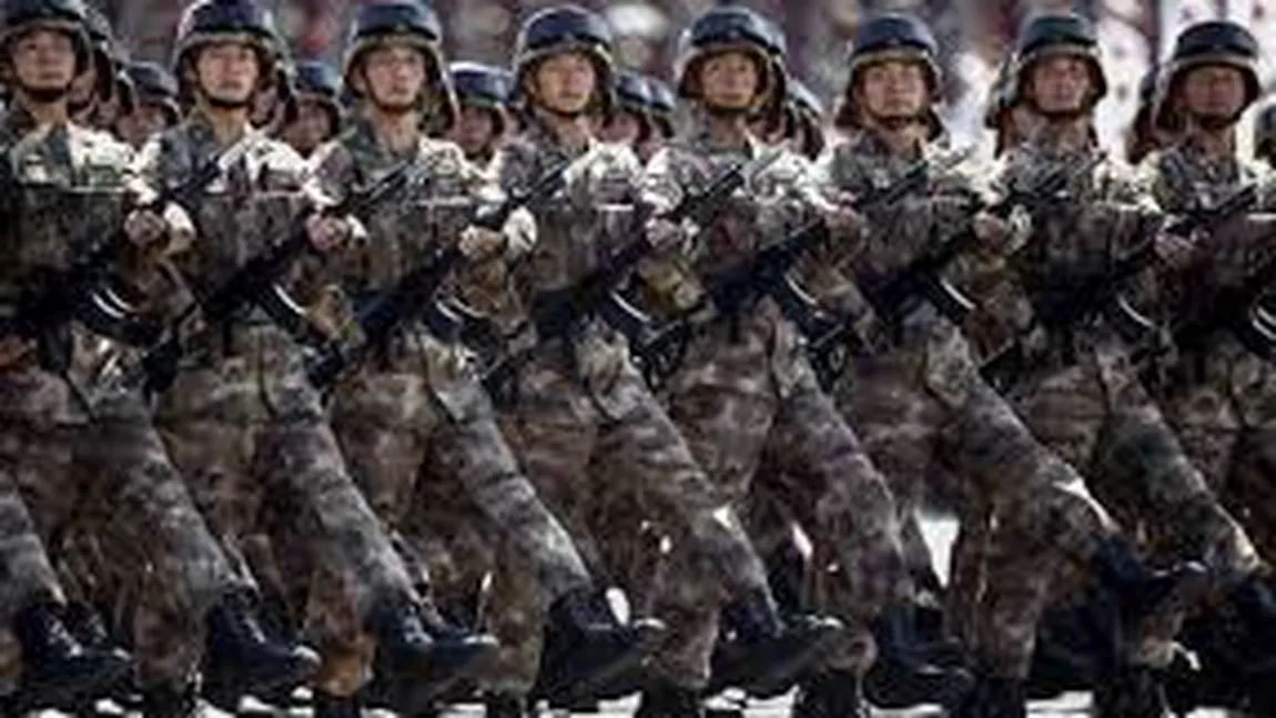 China îşi majorează bugetul pentru apărare