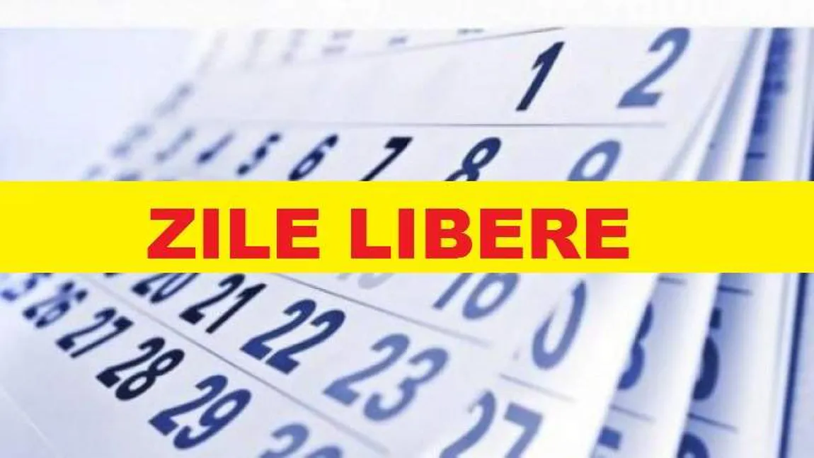 Calendar 2019 cu zile libere. Câte zile libere vom avea de Paşte şi 1 Mai 2019