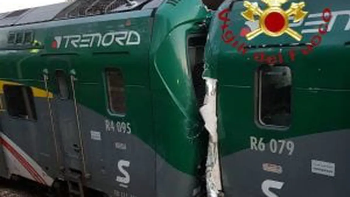 Coliziune între două trenuri. Sunt multe victime VIDEO