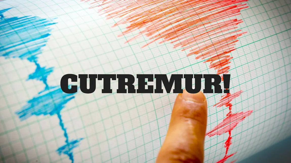 Cutremur cu magnitudine 4.8. S-a simţit puternic