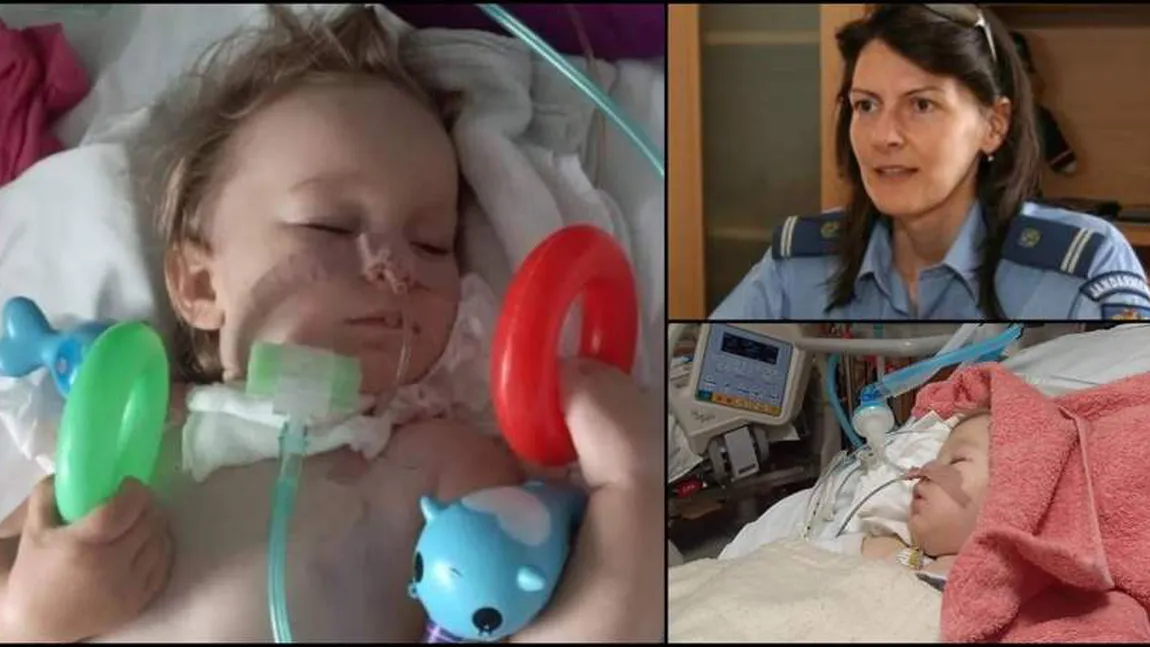 Micuţa Larisa, fetiţa jandarmeriţei ucise pe trecerea de pietoni, a luat o infecţie intraspitalicească