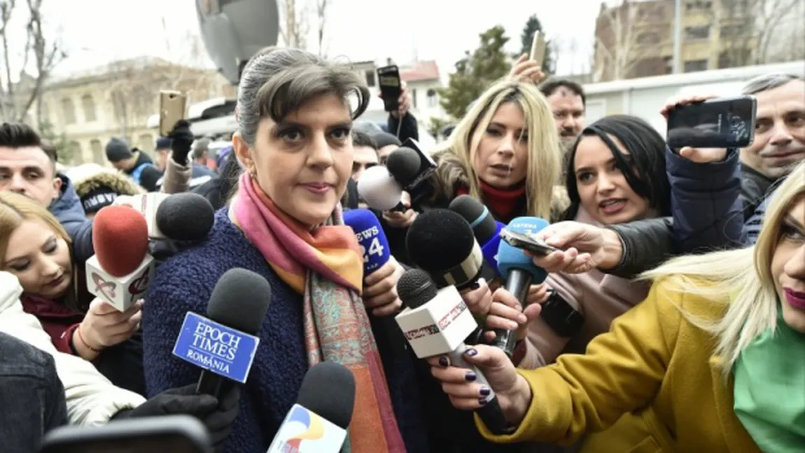 Laura Kovesi a mers vineri la Poliţie, în procedura de control judiciar: Este evident că sunt parte a unei campanii de intimidare