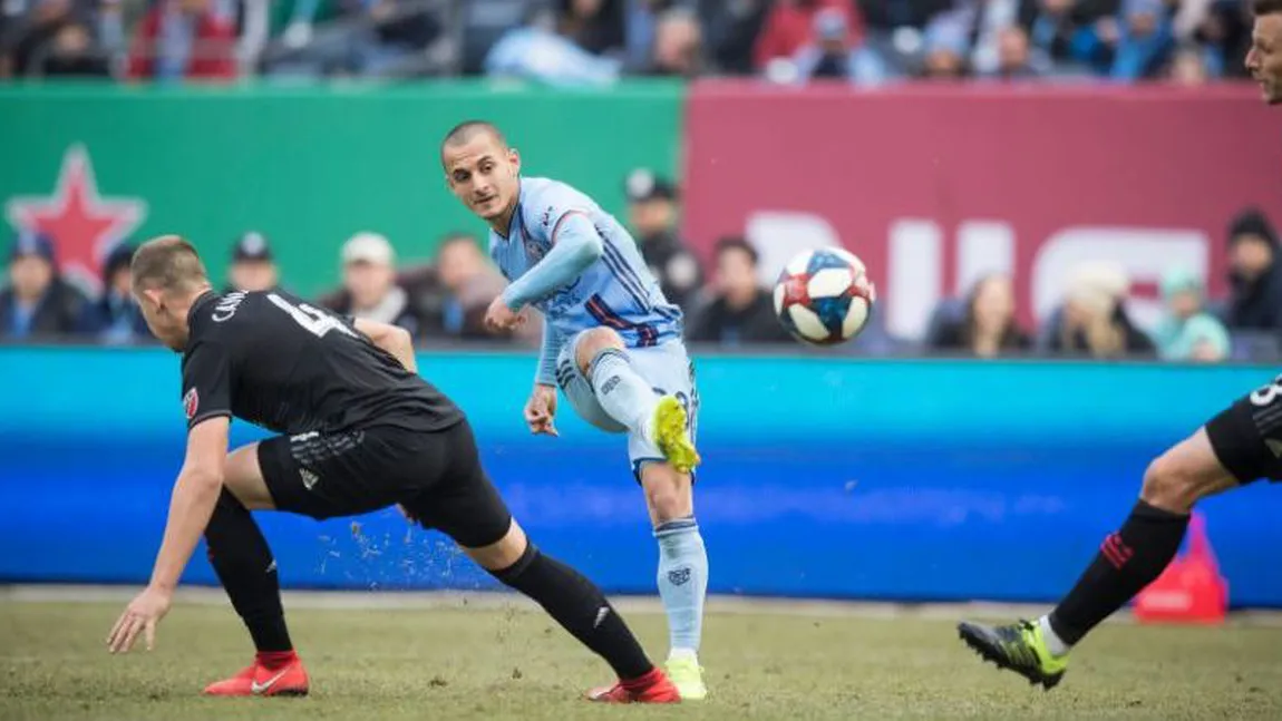 Mitriţă, primul gol oficial pentru New York City VIDEO