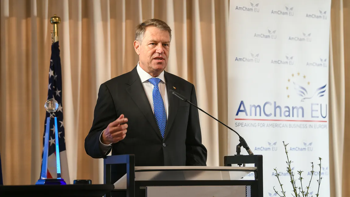 Klaus Iohannis, la Conferinţa anuală transatlantică: Europa este bună pentru afacerile americane UPDATE