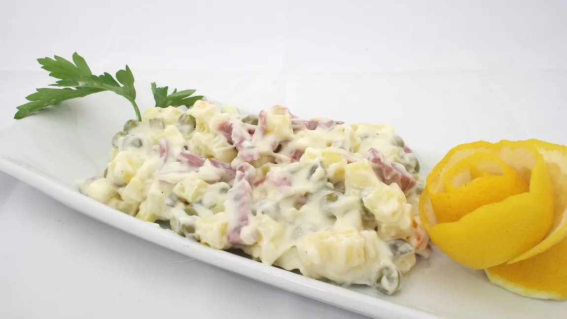 Salată boeuf cu carne de vită