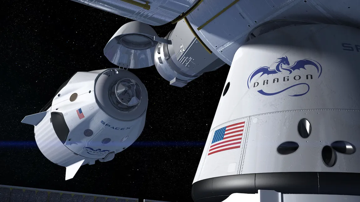 SpaceX a testat lansarea unei capsule cu echipaj. Capsula Dragon fost lansată cu succes pe ISS