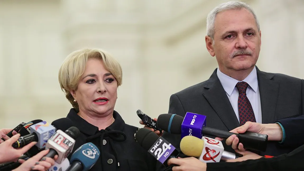 Cum răspund Dragnea şi Dăncilă criticilor aduse de Klaus Iohannis în Parlament