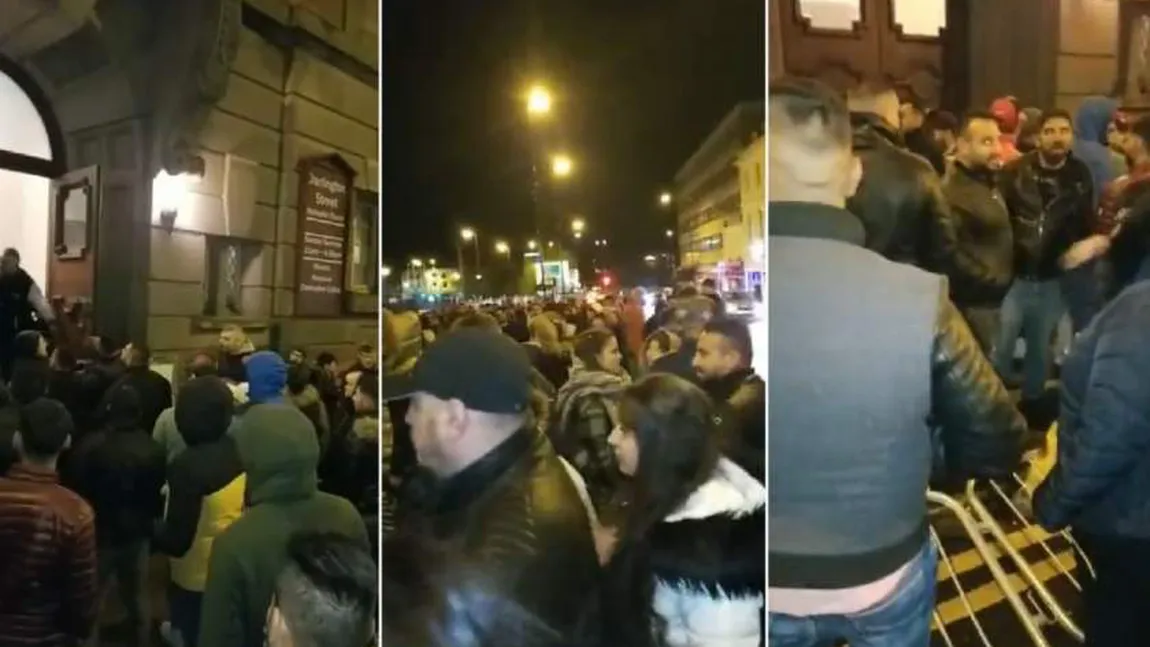 Bătaie între români, Live pe Facebook, în noaptea de Înviere, la o biserică din Birmingham VIDEO