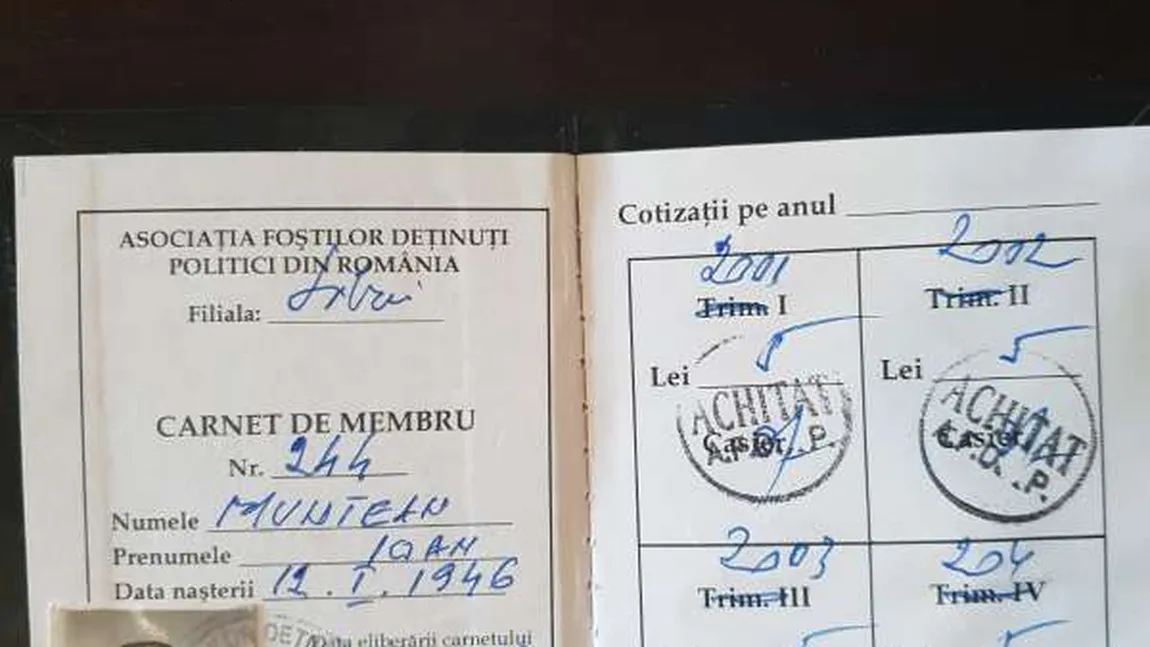 PSD a publicat fotografii cu carnetul de membru AFDPR al lui Ioan Muntean