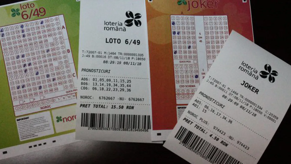 LOTO, LOTO 6 DIN 49, REZULTATE LOTO 18 APRILIE 2019. Numere loto, noroc, joker 18.04.2019