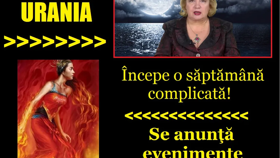 HOROSCOP URANIA 13-18 APRILIE 2019. Luna plină aduce schimbări. Peste ce zodii dă norocul săptămâna viitoare