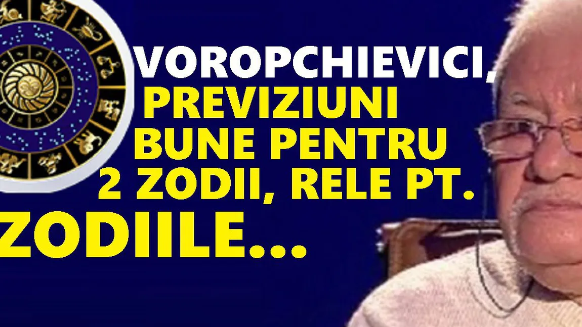 HOROSCOP MIHAI VOROPCHIEVICI 8-15 APRILIE. O zodie are de câştigat pe toate planurile. RUNELE arată ghinion pentru alte zodii