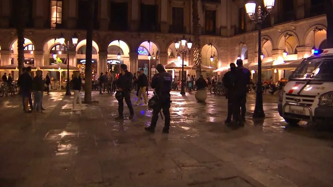 BARCELONA-LIVERPOOL LIGA CAMPIONILOR. Incidente în Placa Reial, şase fani englezi au fost arestaţi