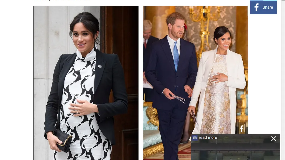 A venit pe lume încă un vlăstar regal: Meghan Markle a născut un băiat