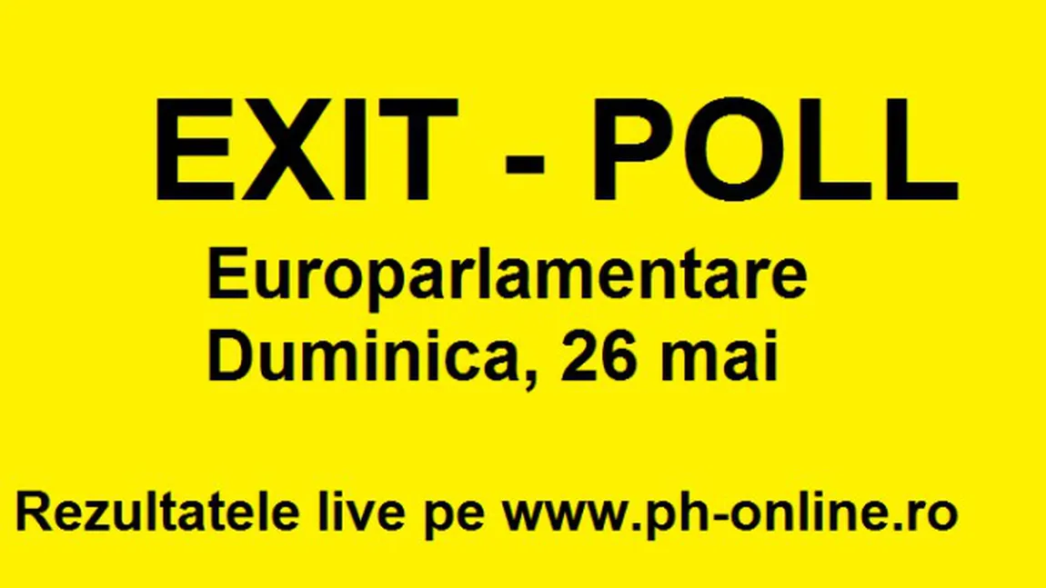 EXIT POLL EUROPARLAMENTARE 2019: Află ÎN TIMP REAL cele mai noi REZULTATE de la alegerile europarlamentare 2019