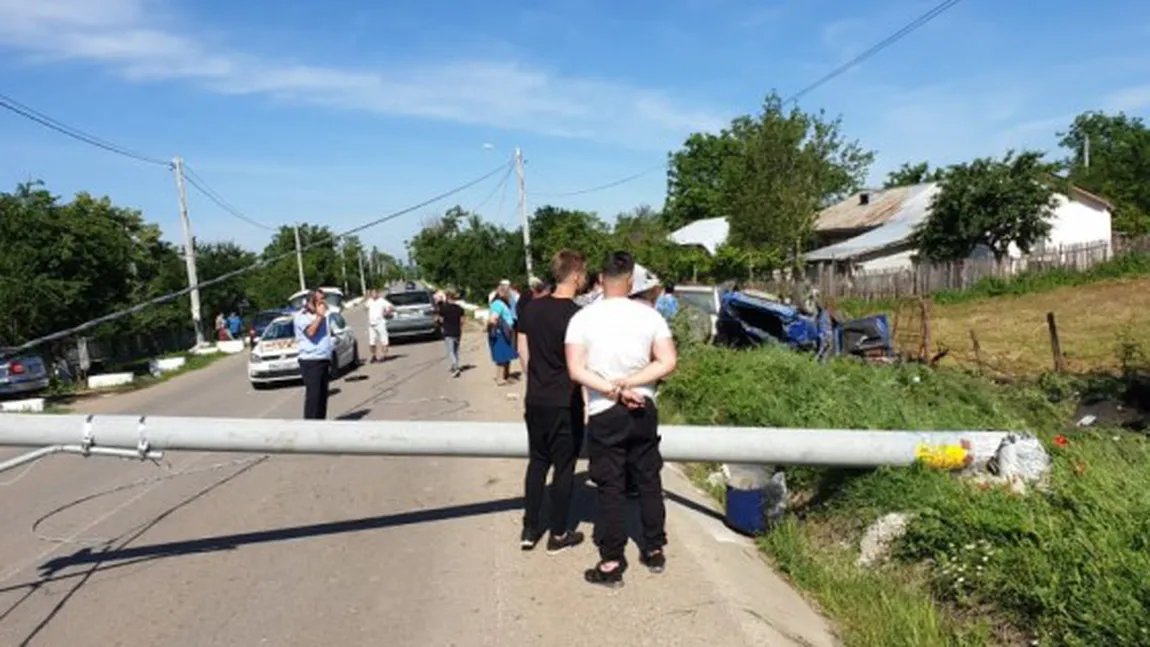 Tragedie rutieră în Giurgiu. Trei tineri au murit într-un accident rutier