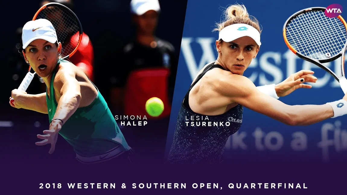 SIMONA HALEP - LESIA TSURENKO 6-2, 6-1. Meci de antrenament la Roland Garros 2019