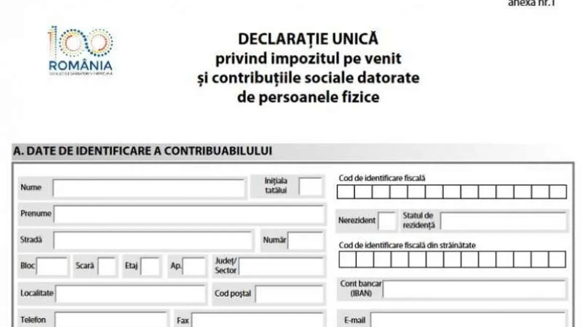 Eugen Teodorovici: Luăm în calcul inclusiv acceptarea depunerii Declaraţiei Unice pe format hârtie pentru o perioadă