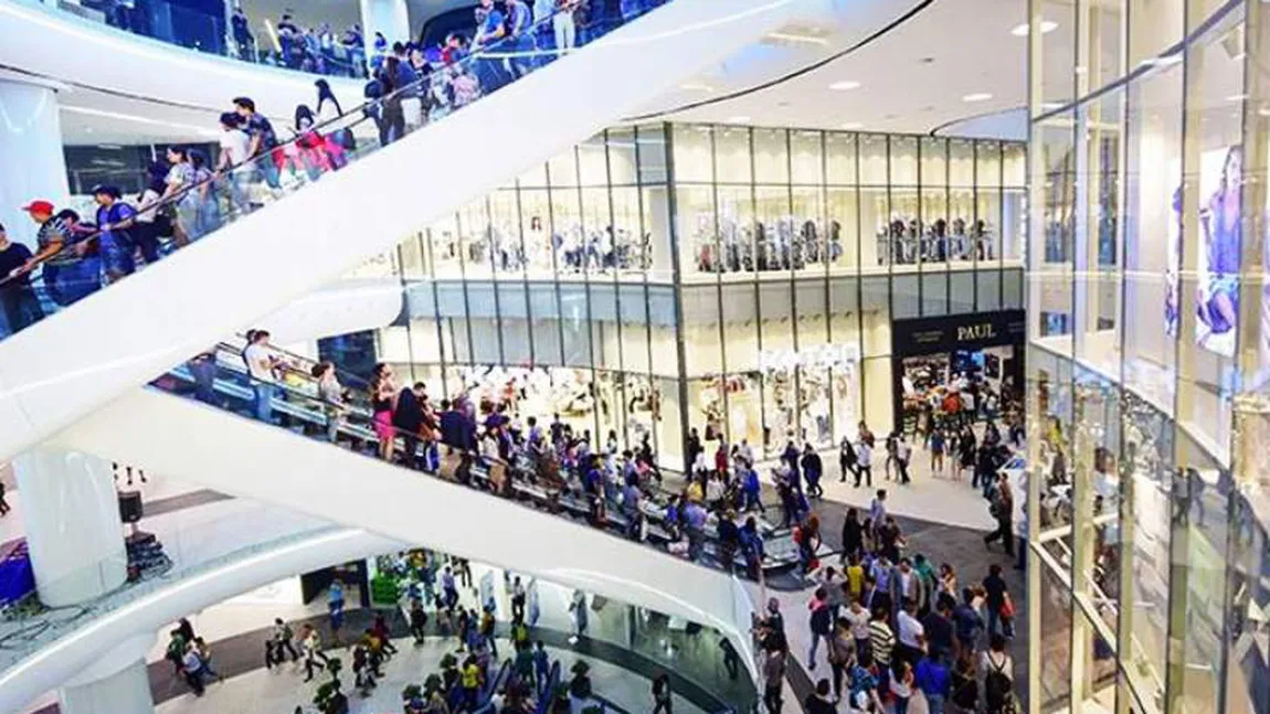 Incendiu la mall-ul AFI Cotroceni