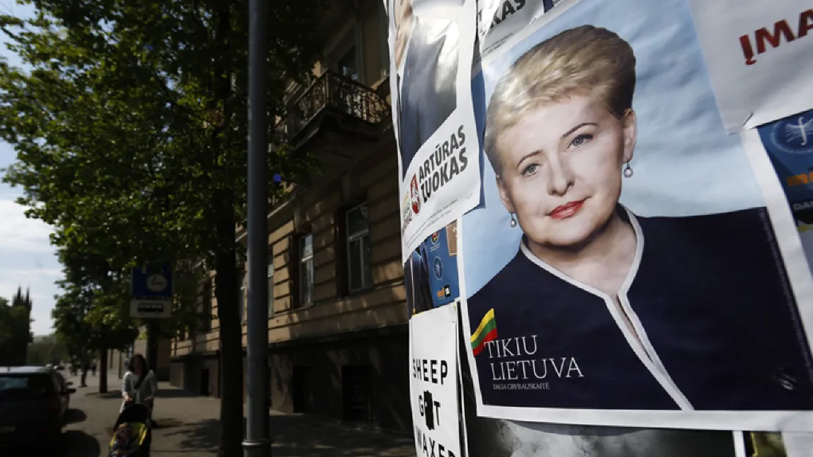 Lituania îşi alege un nou preşedinte. Cetăţenii vor să se reducă decalajul mare dintre bogaţi şi săraci