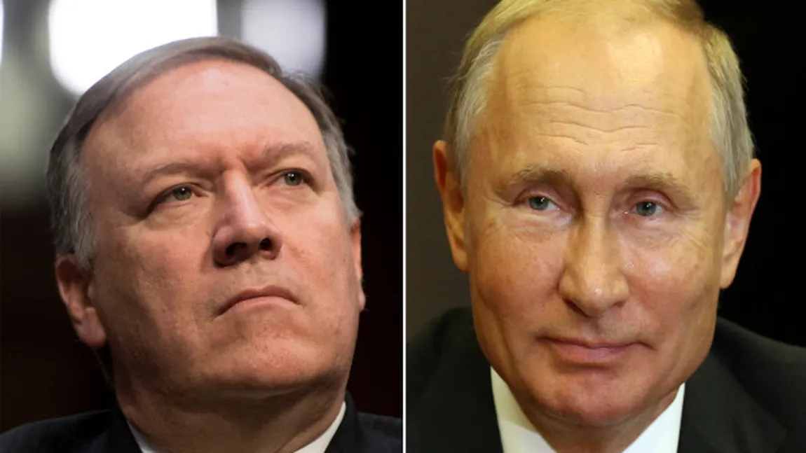 Mark Pompeo vine la Soci, unde se întâlneşte cu Vladimir Putin