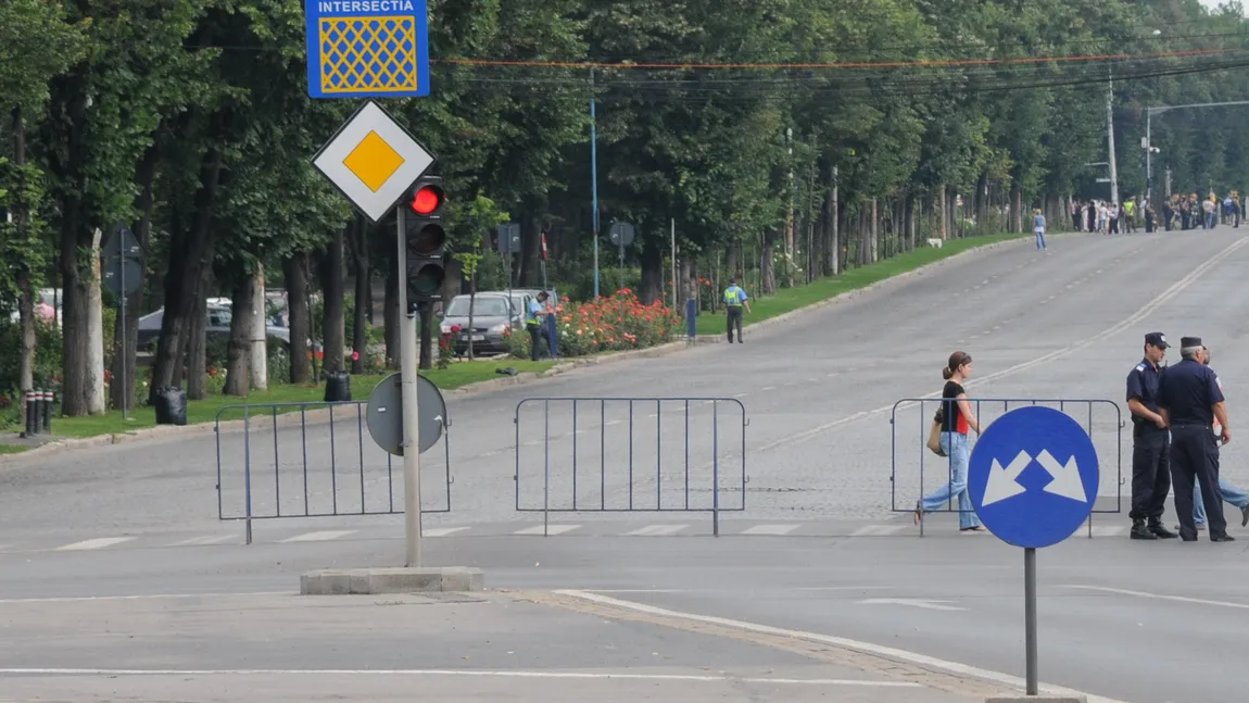 Atenţie, şoferi! Restricţii de trafic în centrul Capitalei, în weekend