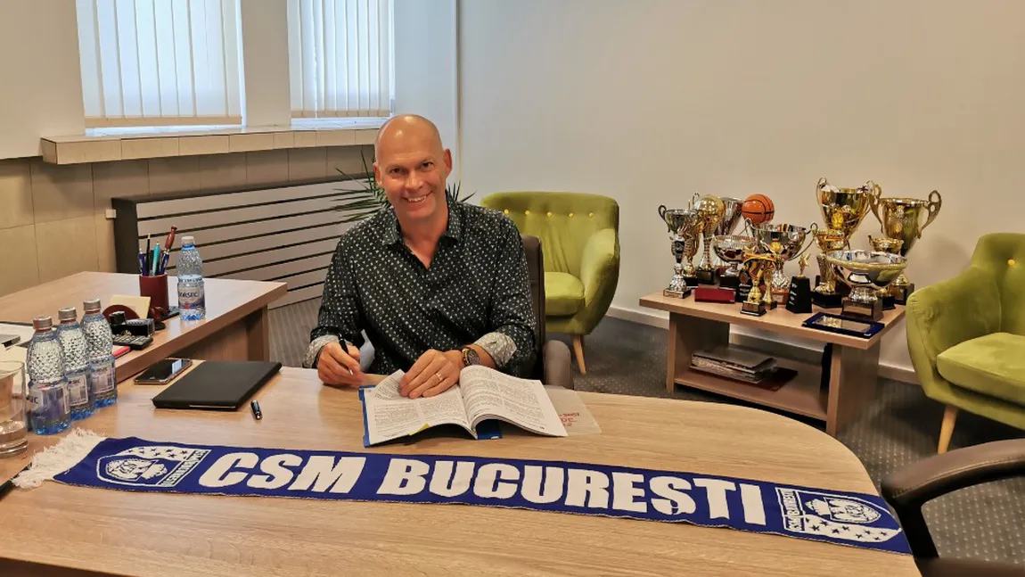 Tomas Ryde, noul antrenor al echipei de handbal feminin CSM Bucureşti