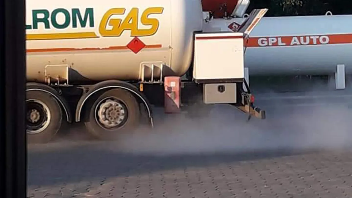 Scurgeri de gaz dintr-o staţie GPL. Traficul în zonă a fost închis